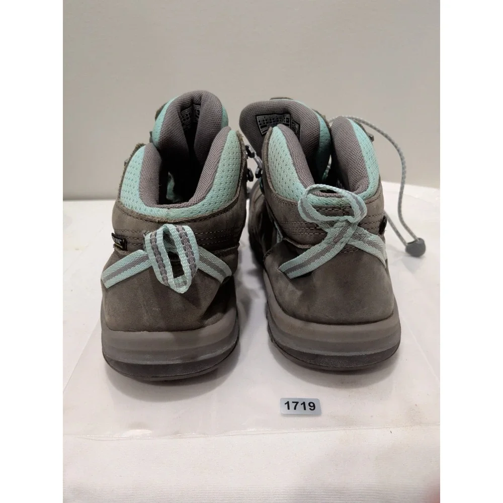 Keen Big Kids' Ridge Flex Waterproof Boots - Grey/Blue Sz 4